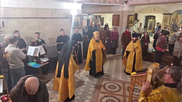 Всенощное бдение (27 января 2024 г.) смотреть онлайн