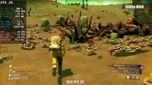 No Man's Sky | RX580 4GB BENCHMARK WITH FSR HIGH ULTRA QUALITY |