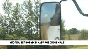 Уборка зерновых в Хабаровском крае