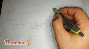Как Нарисовать Вертолёт "МИ-8"