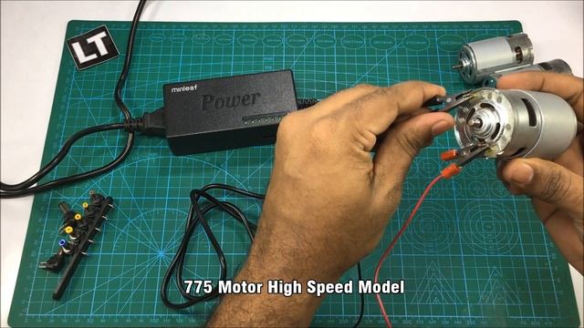 Minleaf 96W 12V-24V Power Supply Adapter for 775 Motor and 550 Motor (JT-4096) смотреть онлайн