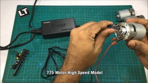 Minleaf 96W 12V-24V Power Supply Adapter for 775 Motor and 550 Motor (JT-4096)