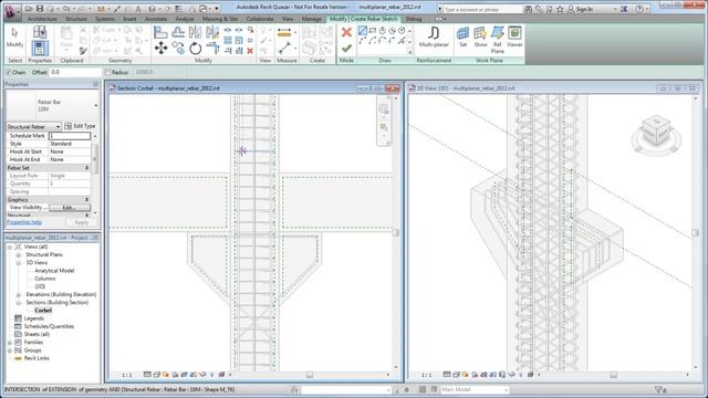 Autodesk Revit Structure: Detailing with Multi-Planar Rebar смотреть онлайн
