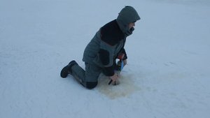 Шуроповёрт с редуктором=ледобур