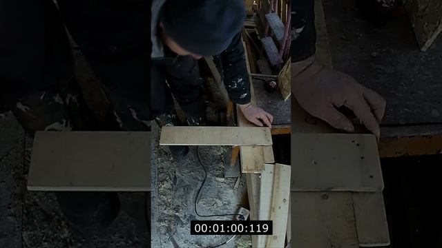 Ровный рез ручной циркуляркой.