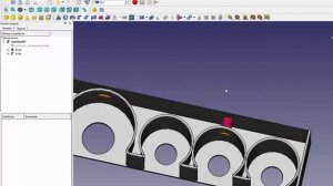 FreeCad Соединить и скруглить