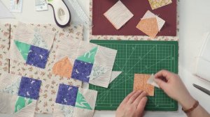 Easy to Sew Clematis Block - part two of the Big Sew Quilt-Along | AD