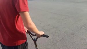 Самокат на очень маленьких колесах|ТАГИР РАЙДЕР|Самокат трюки на кодесах 60 млм