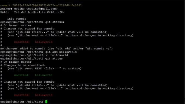 Git console에서 상태의 복원 2 смотреть онлайн