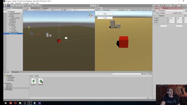 Уроки по Unity #16 Сохранение игры в Unity!