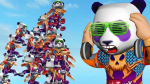 Клонировал ПАНДУ - Роблокс Симулятор Клонов #роблокс #roblox #КоПанда