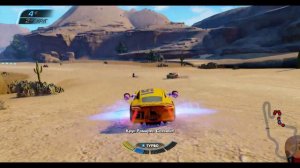 Тачки 3 (Xbox 360) - Боевой Заезд - Аризонская трасса "Медный Каньон" - Крус Рамирес