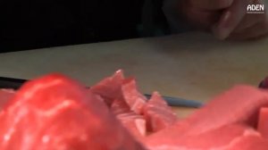 Японский деликатес из тунца САШИМИ