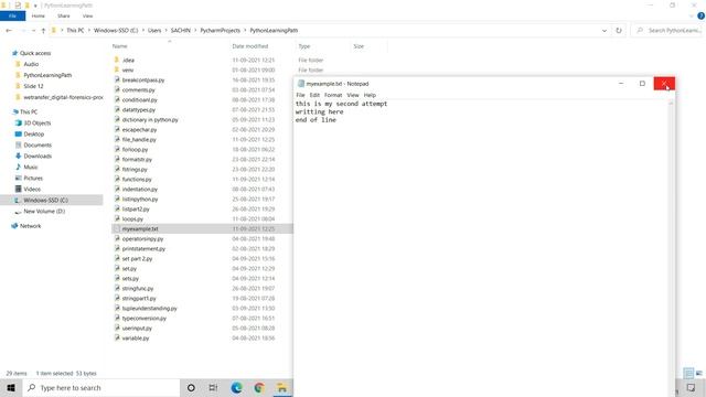 #28 File Handling in Python | Python IO Basics in Hindi