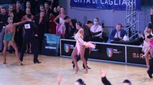 Andrey Gusev - Vera Bondareva, RUS | 2021 WDSF European Ch. Latin | R2 S