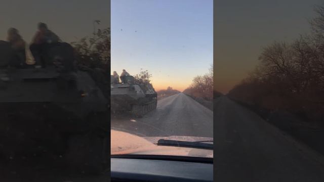 Зона СВО трасса Запорожская область  #war #ukraine