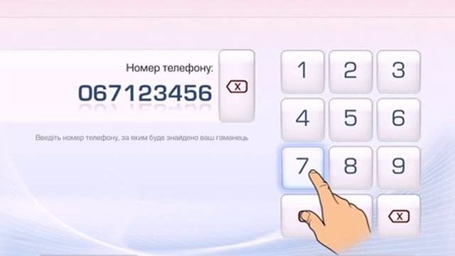 Пополнение кошелька EasyPay через терминалы