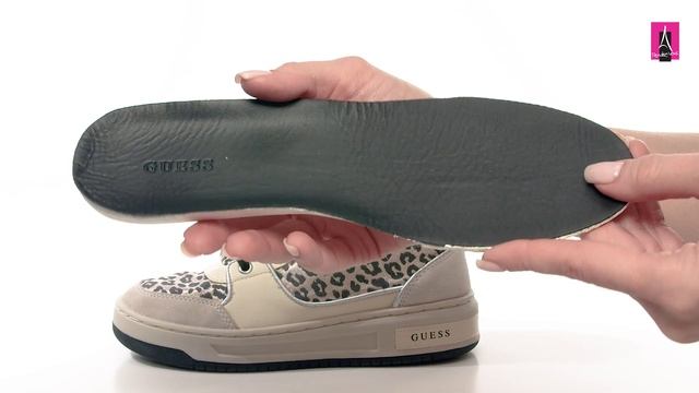 3287606 Видеообзор I Женские кеды высокие GUESS TULLIA смотреть онлайн