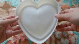 Молд сердце силиконовый для муссовых тортов