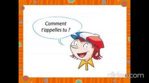 Глагол s'appeler , французский для детей