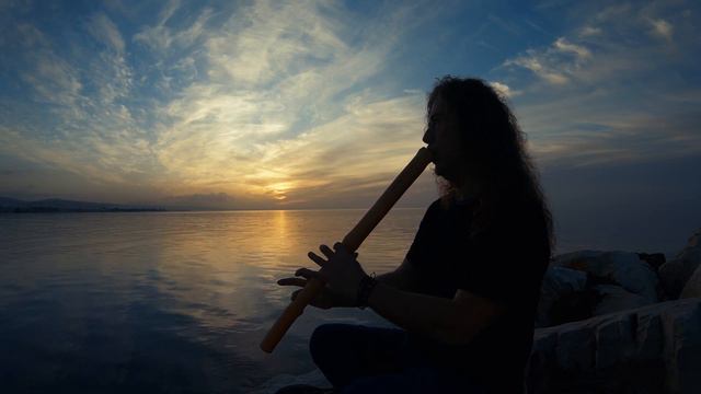 Native American Flute Music - 3 Hour Healing Meditation Sunset Music with Sea Waves - CANAO Music смотреть онлайн