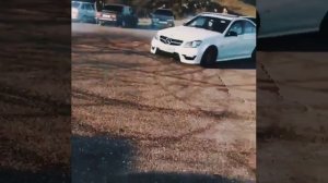 Мерседес W204 #Дрифт с приколом ?