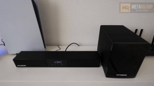 HYUNDAI H-HA640 обзор. Саундбар с сабвуфером и HDMI ARC