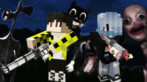 Монстры ТРЕВОРА ХЕНДЕРСОНА в битве майнкрафт ! SCP против НУБА и ДЕВУШКИ ПРО MINECRAFT