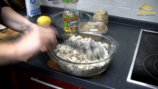 Карп, фаршированный гречкой [salapinru]
