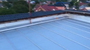 фальцевая кровля двойной фальц односкатная крыша