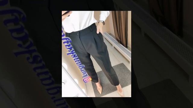 Брюки классика с двумя выточками смотреть онлайн