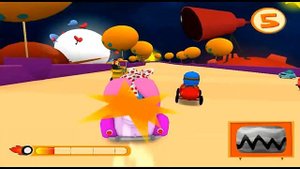Elly Pocoyo Racing Funny Wii Game