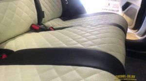 Kia Sportage IV | Чехлы АВТОПИЛОТ ромб экокожа