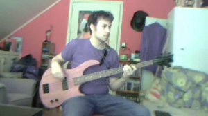 eels - i need some sleep instrumental bass cover by Tim Hahury