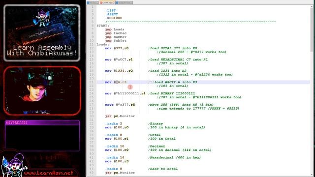 Learn PDP-11 Assembly Coding Lesson 1 - For absolute beginners! смотреть онлайн