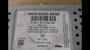 ТВ тюнер TV Mercedes w221 w164 x164 w251 w216 w463 w219 w211