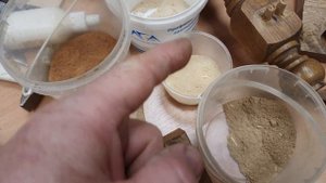 Заделка сучков и сколов на деревянных изделиях