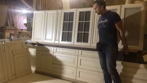 Фасады из массива дуба и ясеня. Модель формы "кантри" и «люкс» #114(2)