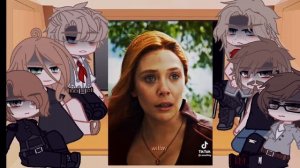 past avengers react to the futrue +vision and wanda[part one] made by ♡Maely♡