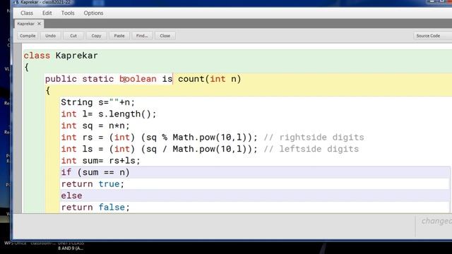 KAPREKAR NUMBERS IN A GIVEN RANGE @ESHIKSHAByShardaKarmakar #java смотреть онлайн