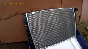 китайский алюминиевый радиатор на "газель"