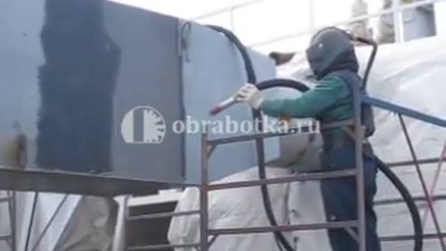 Пескоструйная обработка металла - obrabotka.ru смотреть онлайн