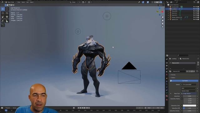 【$19】Absolute beginners 3D character in Blender course