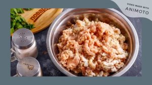 Куриная колбаса с салом