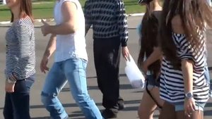 Пиратский флешмоб