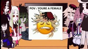 Uppermoons +muzan react to cursed images & ships pt.2