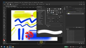 Кисть, ластик - Инструменты в Adobe Photoshop. Урок №6