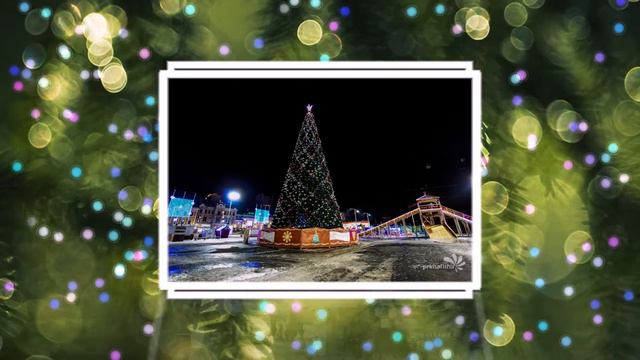 Новый год 2016 во Владивостоке. Образец красивого слайд-шоу. Может быть хорошим подарком. смотреть онлайн