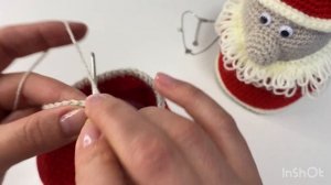 Дед Мороз ? крючком. Часть 1 (вяжем основу). Вязание для начинающих.