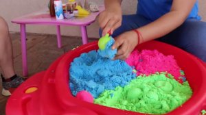 Color Kinetic Sand Ice Cream Crab Funny Pretend Play Toy Store